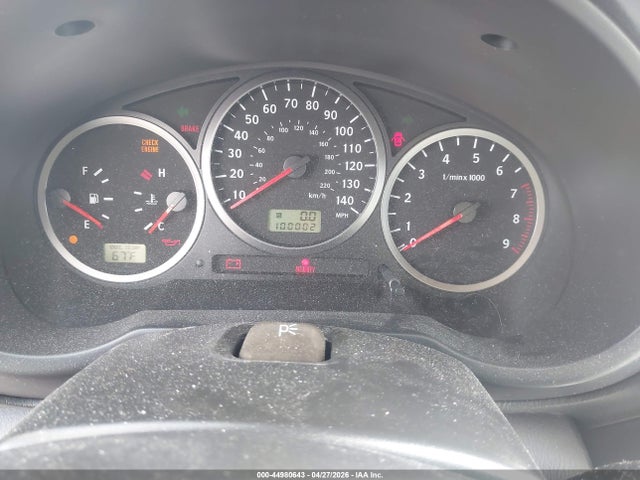Продаж на аукціоні авто 2005 Saab 9-2x Aero, vin: JF4GG22685G051115, номер лоту: 44980643