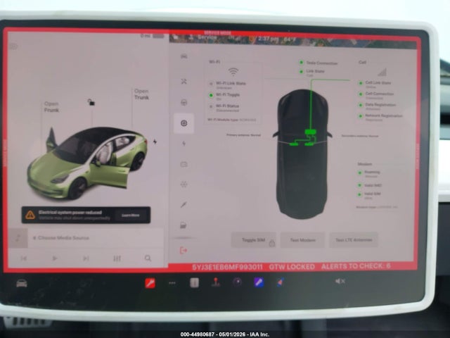Aukcja sprzedaży 2021 Tesla Model 3 Long Range Dual Motor All-wheel Drive, vin: 5YJ3E1EB6MF993011, numer aukcji: 44980687