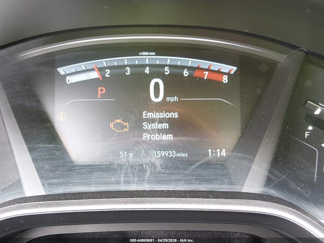 Aukcja sprzedaży 2017 Honda Cr-v Ex-l/ex-l Navi, vin: 5J6RW2H86HL002416, numer aukcji: 44980691