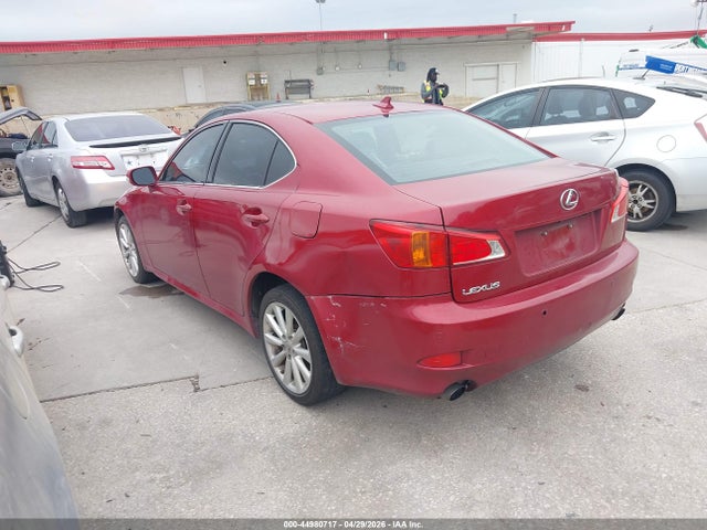 Aukcja sprzedaży 2009 Lexus Is 250, vin: JTHCK262995030172, numer aukcji: 44980717