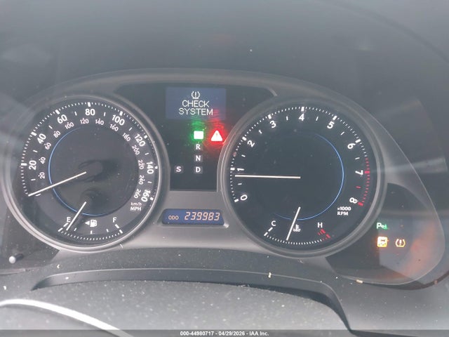 Aukcja sprzedaży 2009 Lexus Is 250, vin: JTHCK262995030172, numer aukcji: 44980717