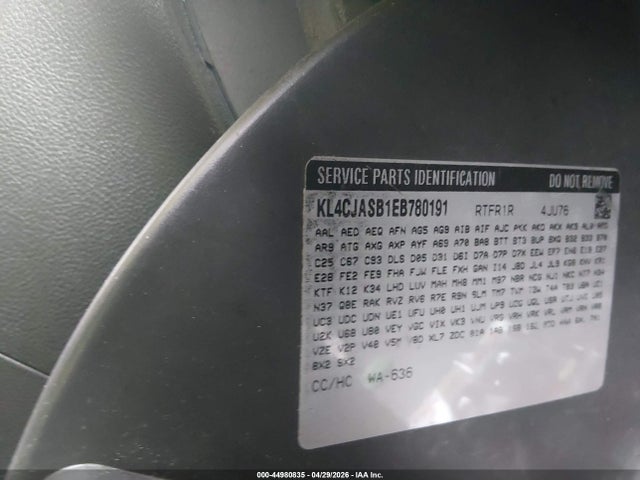 KL4CJASB1EB780191 Buick Encore