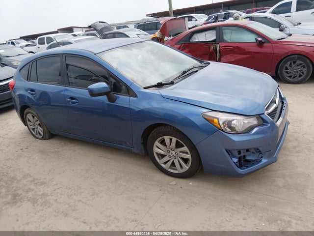 44980836 :رقم المزاد ، JF1GPAC69F8306498 vin ، 2015 Subaru Impreza 2.0i Premium مزاد بيع