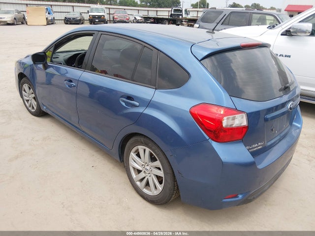 44980836 :رقم المزاد ، JF1GPAC69F8306498 vin ، 2015 Subaru Impreza 2.0i Premium مزاد بيع