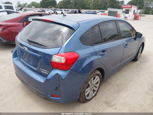 44980836 :رقم المزاد ، JF1GPAC69F8306498 vin ، 2015 Subaru Impreza 2.0i Premium مزاد بيع