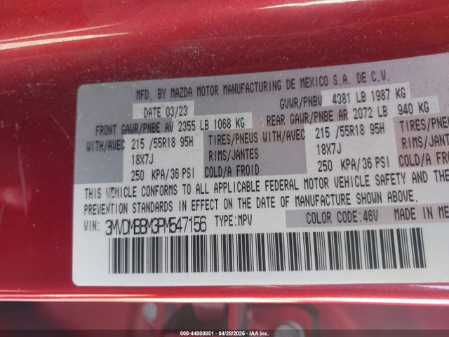 Mazda Cx-30 2.5 S Select 2023 3MVDMBBM3PM547156 Image 9