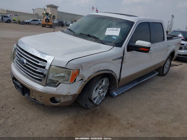 2013 Ford F-150 Lariat მანქანა იყიდება აუქციონზე, vin: 1FTFW1EF0DKD52789, აუქციონის ნომერი: 44980900