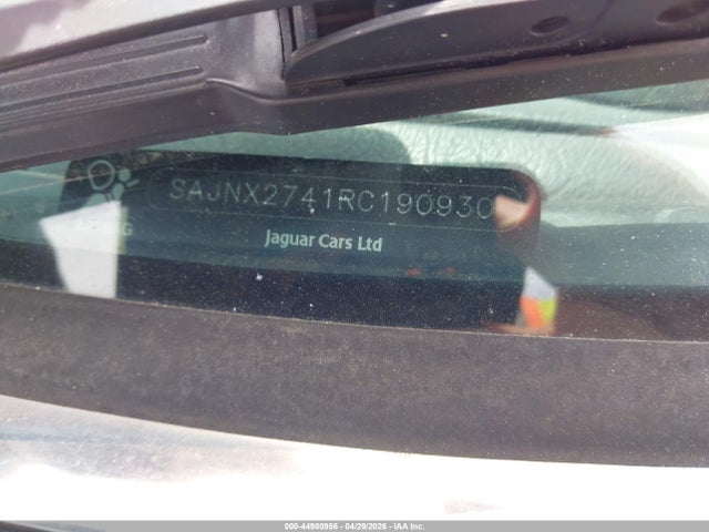 Aukcja sprzedaży 1994 Jaguar Xjs 2+2, vin: SAJNX2741RC190930, numer aukcji: 44980956
