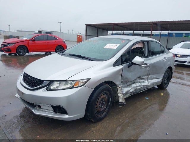 Продажа на аукционе авто 2013 Honda Civic Lx, vin: 2HGFB2F57DH526809, номер лота: 44980991