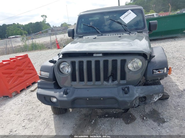 2021 Jeep Wrangler Unlimited Sport S 4x4 მანქანა იყიდება აუქციონზე, vin: 1C4HJXDG8MW511698, აუქციონის ნომერი: 44980998