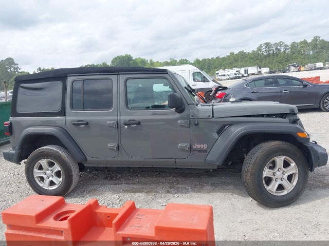 2021 Jeep Wrangler Unlimited Sport S 4x4 მანქანა იყიდება აუქციონზე, vin: 1C4HJXDG8MW511698, აუქციონის ნომერი: 44980998