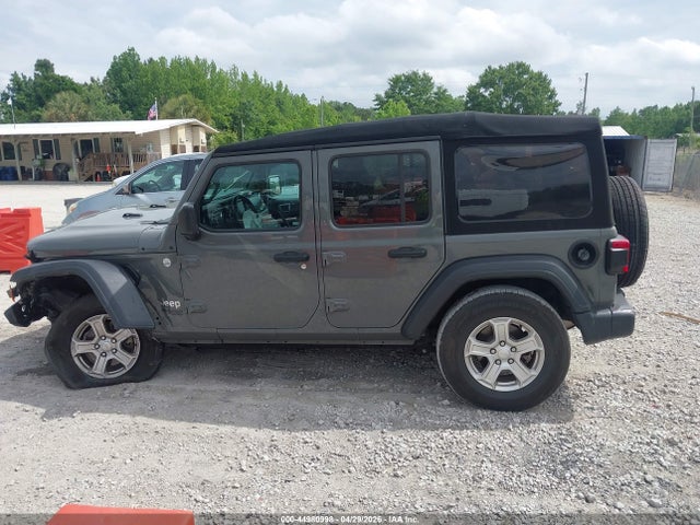 2021 Jeep Wrangler Unlimited Sport S 4x4 მანქანა იყიდება აუქციონზე, vin: 1C4HJXDG8MW511698, აუქციონის ნომერი: 44980998