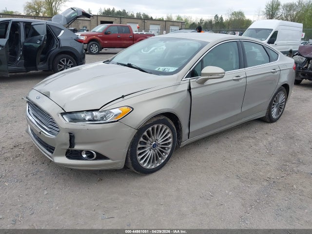 44981051 :رقم المزاد ، 3FA6P0K9XFR309989 vin ، 2015 Ford Fusion Titanium مزاد بيع