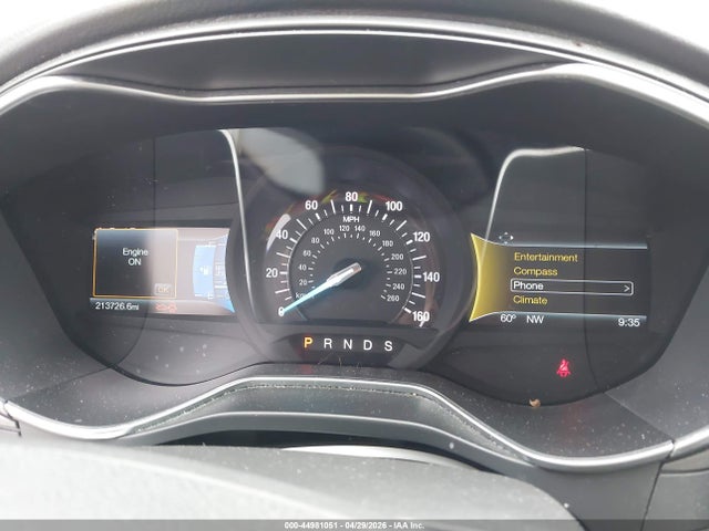44981051 :رقم المزاد ، 3FA6P0K9XFR309989 vin ، 2015 Ford Fusion Titanium مزاد بيع