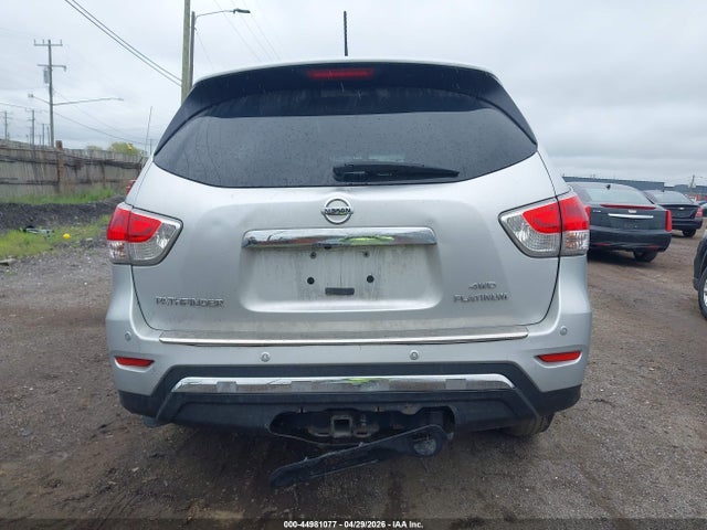 2014 Nissan Pathfinder Platinum/s/sl/sv მანქანა იყიდება აუქციონზე, vin: 5N1AR2MM6EC603300, აუქციონის ნომერი: 44981077