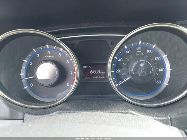44981095 :رقم المزاد ، 5NPEB4AC8DH531696 vin ، 2013 Hyundai Sonata Gls مزاد بيع