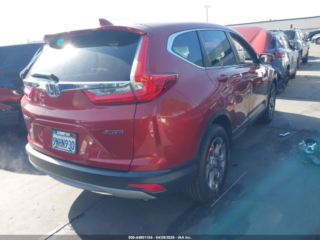 Auction sale of the 2018 Honda Cr-v Ex-l/ex-l Navi, vin: 2HKRW2H88JH623544, lot number: 44981104
