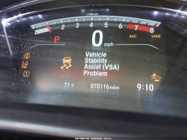 Auction sale of the 2018 Honda Cr-v Ex-l/ex-l Navi, vin: 2HKRW2H88JH623544, lot number: 44981104
