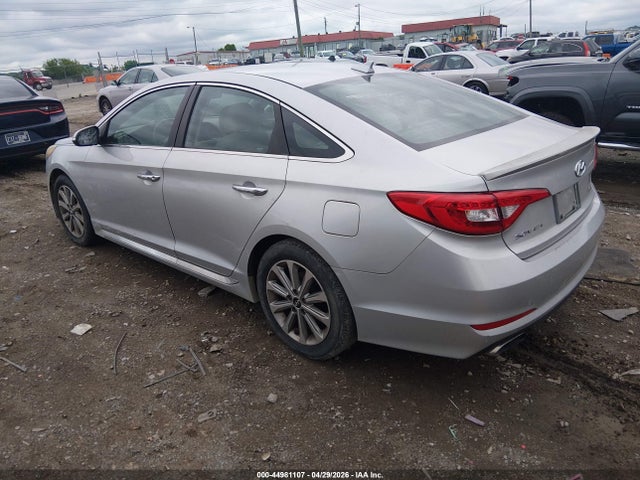 44981107 :رقم المزاد ، 5NPE34AF9HH577485 vin ، 2017 Hyundai Sonata Limited مزاد بيع