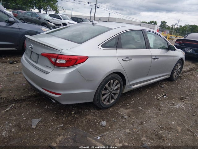 44981107 :رقم المزاد ، 5NPE34AF9HH577485 vin ، 2017 Hyundai Sonata Limited مزاد بيع