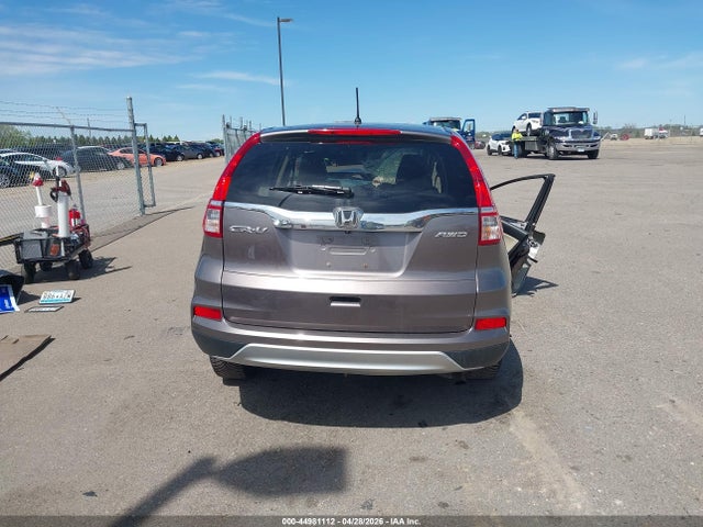 2015 Honda Cr-v Ex მანქანა იყიდება აუქციონზე, vin: 5J6RM4H50FL038963, აუქციონის ნომერი: 44981112