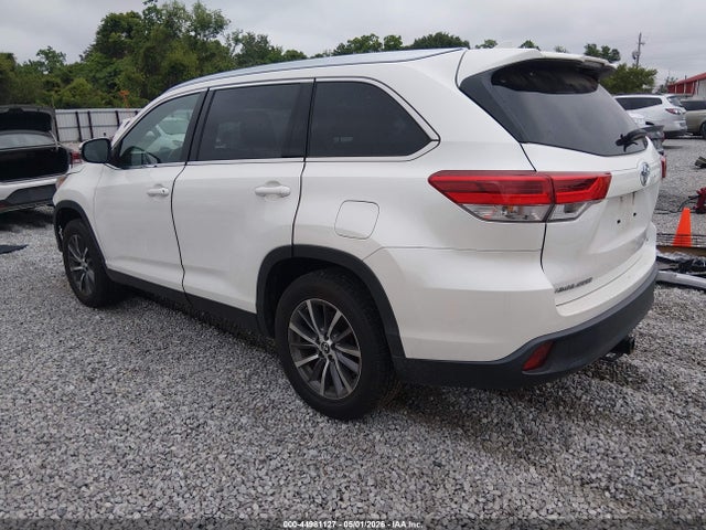 Aukcja sprzedaży 2019 Toyota Highlander Xle, vin: 5TDKZRFH4KS356600, numer aukcji: 44981127