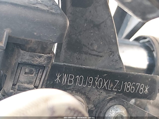 Aukcja sprzedaży 2020 Bmw R 1250 Gs, vin: WB10J930XLZJ18678, numer aukcji: 44981163