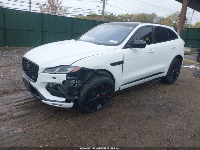 44981198 :رقم المزاد ، SADCT2FU2MA681986 vin ، 2021 Jaguar F-pace R-dynamic S P400 Awd Automatic مزاد بيع