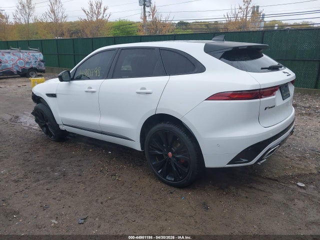 44981198 :رقم المزاد ، SADCT2FU2MA681986 vin ، 2021 Jaguar F-pace R-dynamic S P400 Awd Automatic مزاد بيع