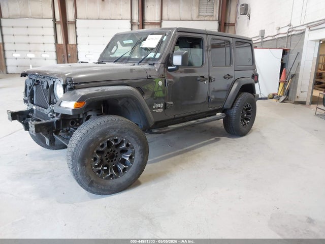 2019 Jeep Wrangler Unlimited Sport S 4x4 მანქანა იყიდება აუქციონზე, vin: 1C4HJXDG1KW653274, აუქციონის ნომერი: 44981203
