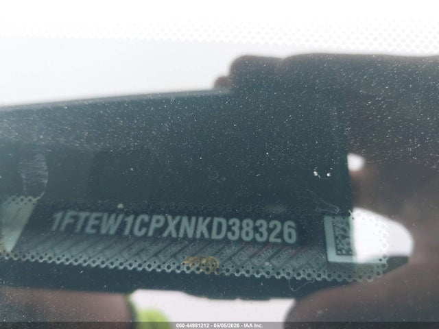 Aukcja sprzedaży 2022 Ford F-150 Xl, vin: 1FTEW1CPXNKD38326, numer aukcji: 44981212