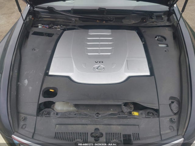 2008 Lexus Ls 460 მანქანა იყიდება აუქციონზე, vin: JTHBL46F985081323, აუქციონის ნომერი: 44981273