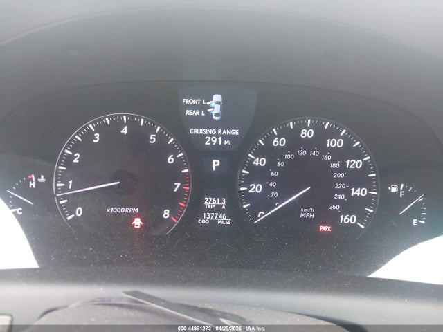 2008 Lexus Ls 460 მანქანა იყიდება აუქციონზე, vin: JTHBL46F985081323, აუქციონის ნომერი: 44981273