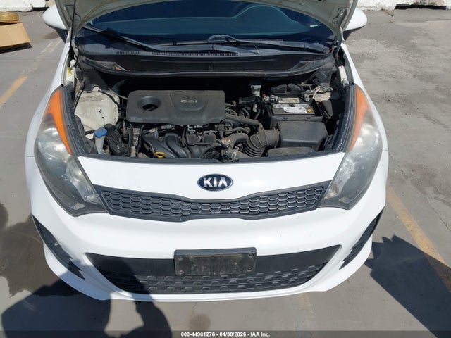 2016 Kia Rio Lx მანქანა იყიდება აუქციონზე, vin: KNADM5A30G6600341, აუქციონის ნომერი: 44981276