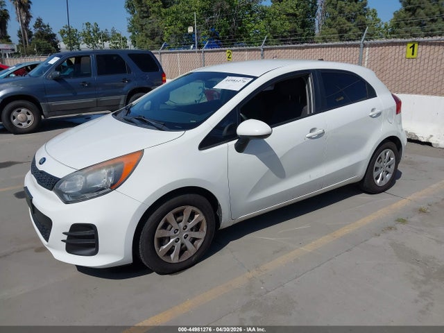 2016 Kia Rio Lx მანქანა იყიდება აუქციონზე, vin: KNADM5A30G6600341, აუქციონის ნომერი: 44981276