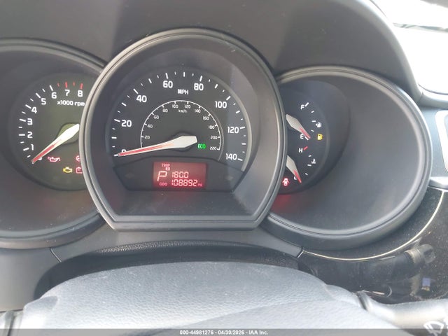 2016 Kia Rio Lx მანქანა იყიდება აუქციონზე, vin: KNADM5A30G6600341, აუქციონის ნომერი: 44981276