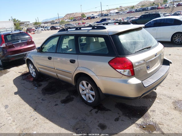 44981291 :رقم المزاد ، 4S4BP61C087339758 vin ، 2008 Subaru Outback 2.5i/2.5i L.l. Bean Edition مزاد بيع