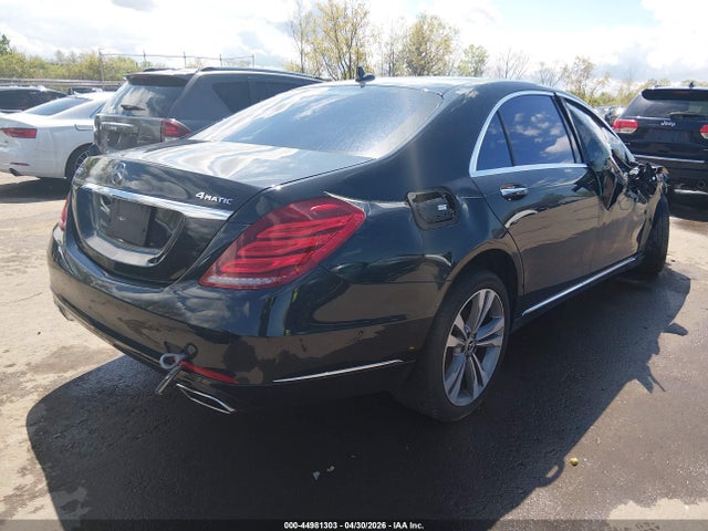 Продажа на аукционе авто 2017 Mercedes-benz S 550 4matic, vin: WDDUG8FB1HA334425, номер лота: 44981303