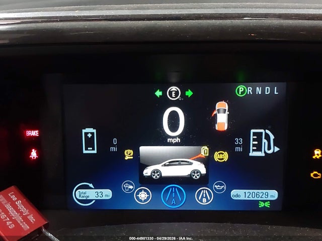 44981330 :رقم المزاد ، 1G1RE6E49EU154013 vin ، 2014 Chevrolet Volt مزاد بيع