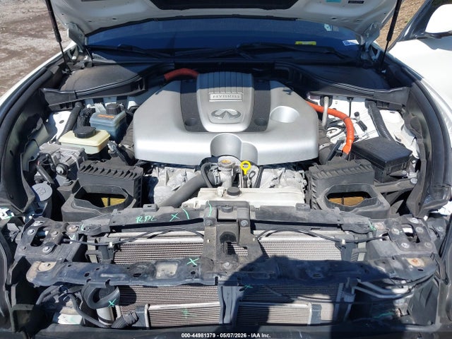 44981379 :رقم المزاد ، JN1EY1AP7GM470015 vin ، 2016 Infiniti Q70h مزاد بيع