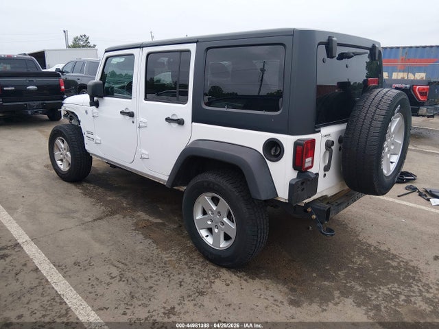 Продаж на аукціоні авто 2018 Jeep Wrangler Jk Unlimited Sport S 4x4, vin: 1C4HJWDG0JL920155, номер лоту: 44981388