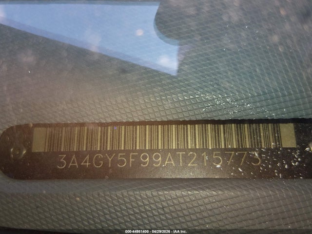 2010 Chrysler Pt Cruiser Classic მანქანა იყიდება აუქციონზე, vin: 3A4GY5F99AT215773, აუქციონის ნომერი: 44981400