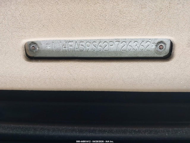 Продаж на аукціоні авто 2002 Jeep Wrangler Sahara, vin: 1J4FA59S62P726362, номер лоту: 44981412