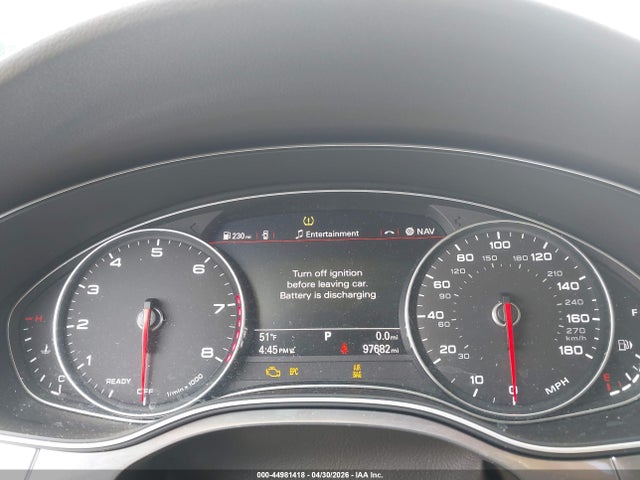 44981418 :رقم المزاد ، WAUG8AFC3JN061360 vin ، 2018 Audi A6 2.0t Premium مزاد بيع