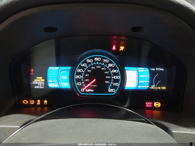 2011 Ford Fusion Hybrid მანქანა იყიდება აუქციონზე, vin: 3FADP0L32BR283982, აუქციონის ნომერი: 44981429