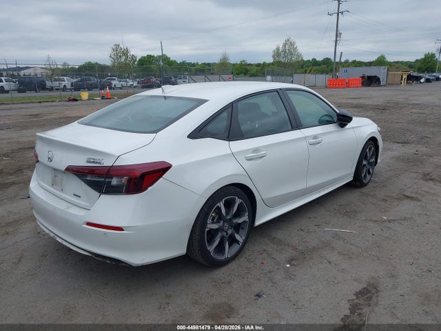 2025 Honda Civic Hybrid Sport/sport Touring მანქანა იყიდება აუქციონზე, vin: 2HGFE4F80SH334707, აუქციონის ნომერი: 44981479