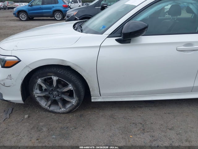 2025 Honda Civic Hybrid Sport/sport Touring მანქანა იყიდება აუქციონზე, vin: 2HGFE4F80SH334707, აუქციონის ნომერი: 44981479