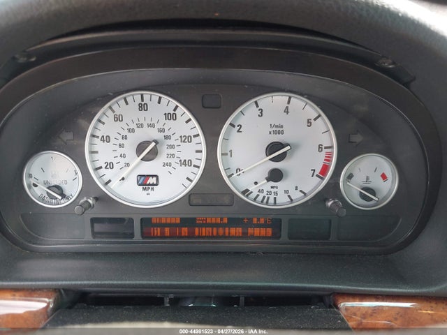 Продаж на аукціоні авто 2001 Bmw 740ia, vin: WBAGG83491DN81383, номер лоту: 44981523