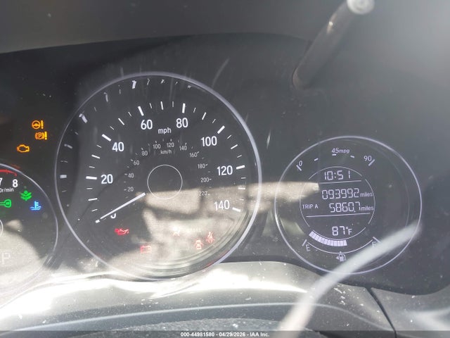 44981580 :رقم المزاد ، 3CZRU5H30KG701914 vin ، 2019 Honda Hr-v Lx مزاد بيع