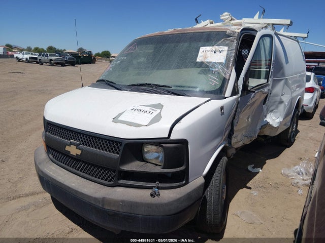 2013 Chevrolet Express 2500 Work Van მანქანა იყიდება აუქციონზე, vin: 1GCWGFCA6D1147985, აუქციონის ნომერი: 44981631
